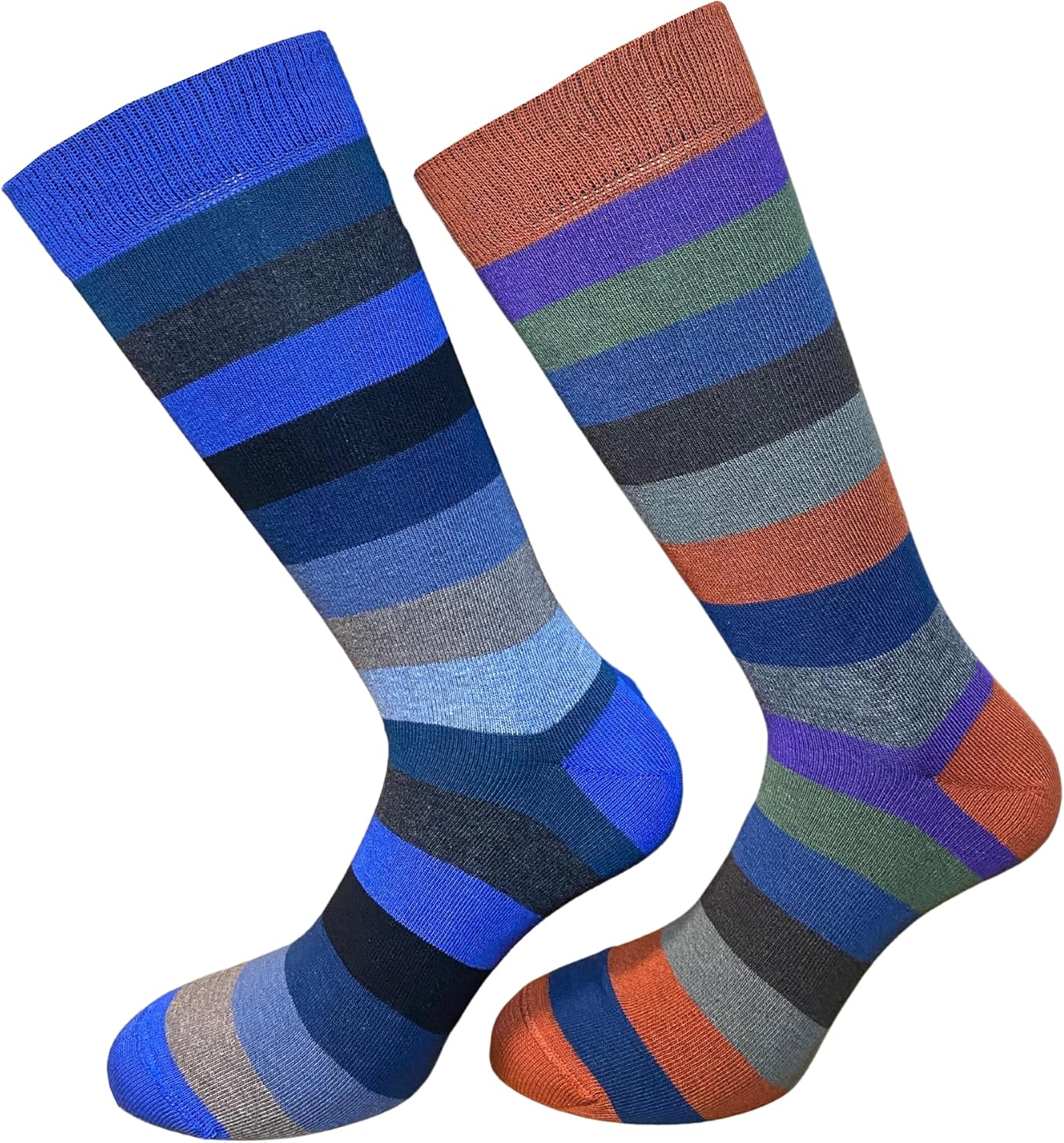 4 Pairs Men’s Warm Cotton Socks Short Style Made in Italy – Winter One Size Comfortable Durable Breathable - Image 3