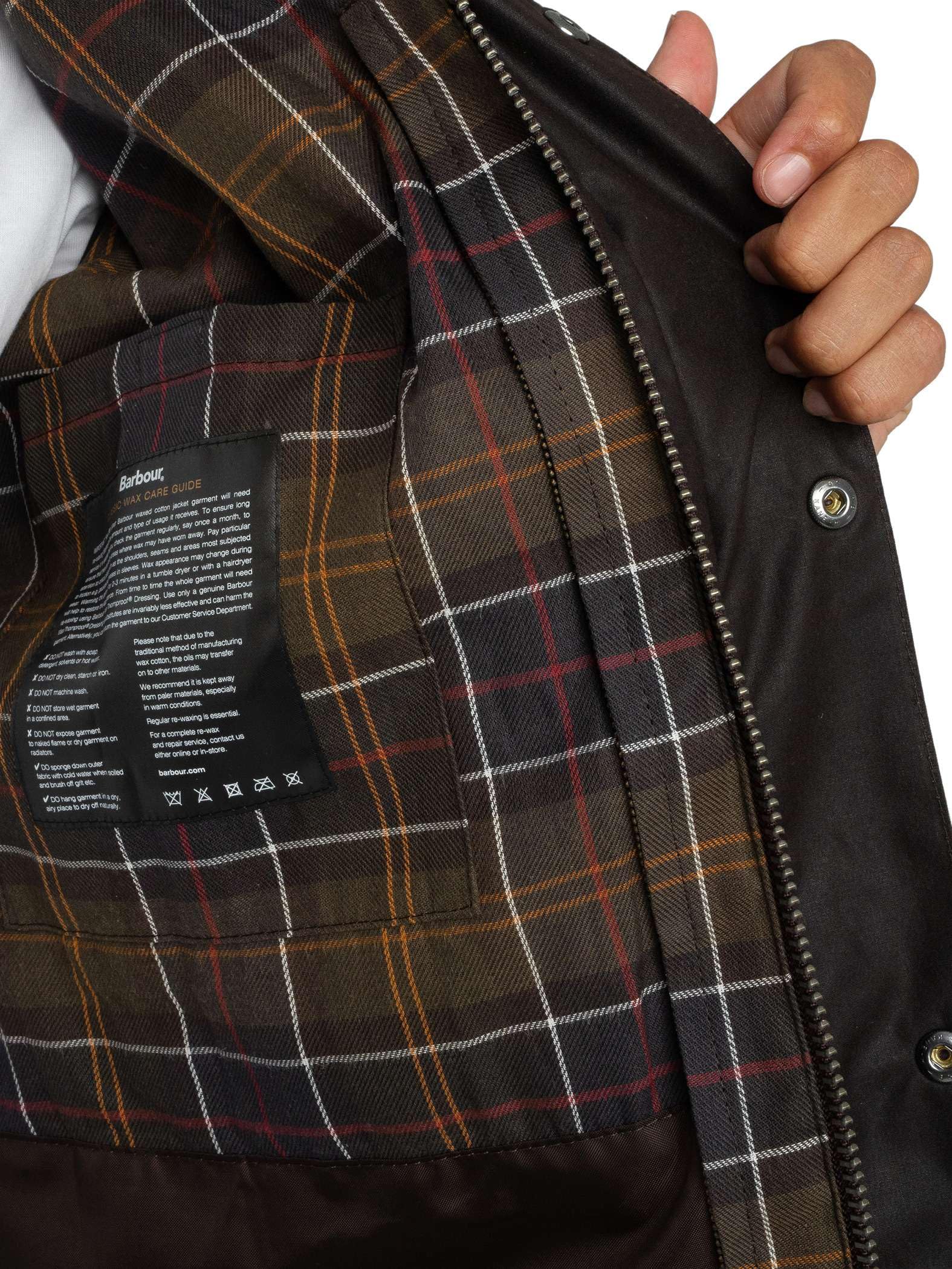 Barbour, Ashby – Parka da uomo, verde oliva