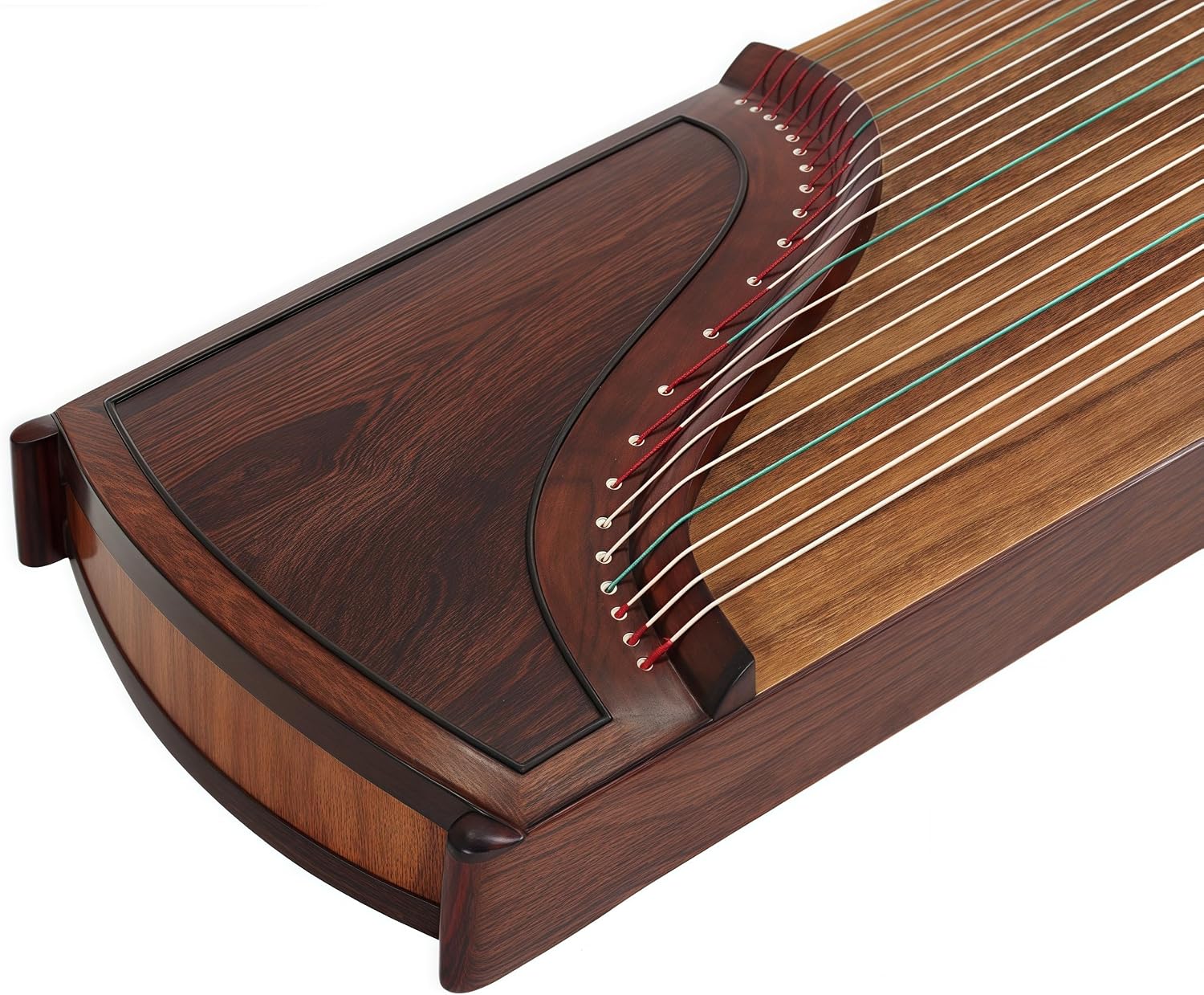 Chinese Zither, Guzheng, Chinese Instrument, Gu Zheng, Handcarved Aged Wood, 20-Yr Artisan Crafted, Natural Sound