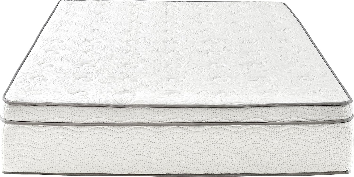 Boyd Sleep Elite Hybrid Innerspring Mattress, 13" Euro Top Bed, Twin XL