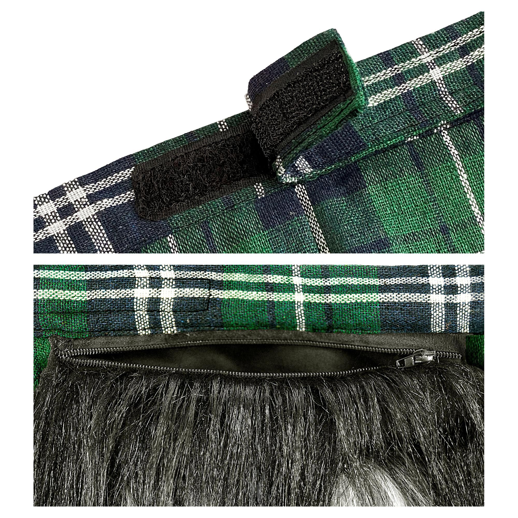 W WIDMANN MILANO Party Fashion - Kilt pour Adultes, Jupe écossaise pour Hommes, pour Carnaval, fête à thème