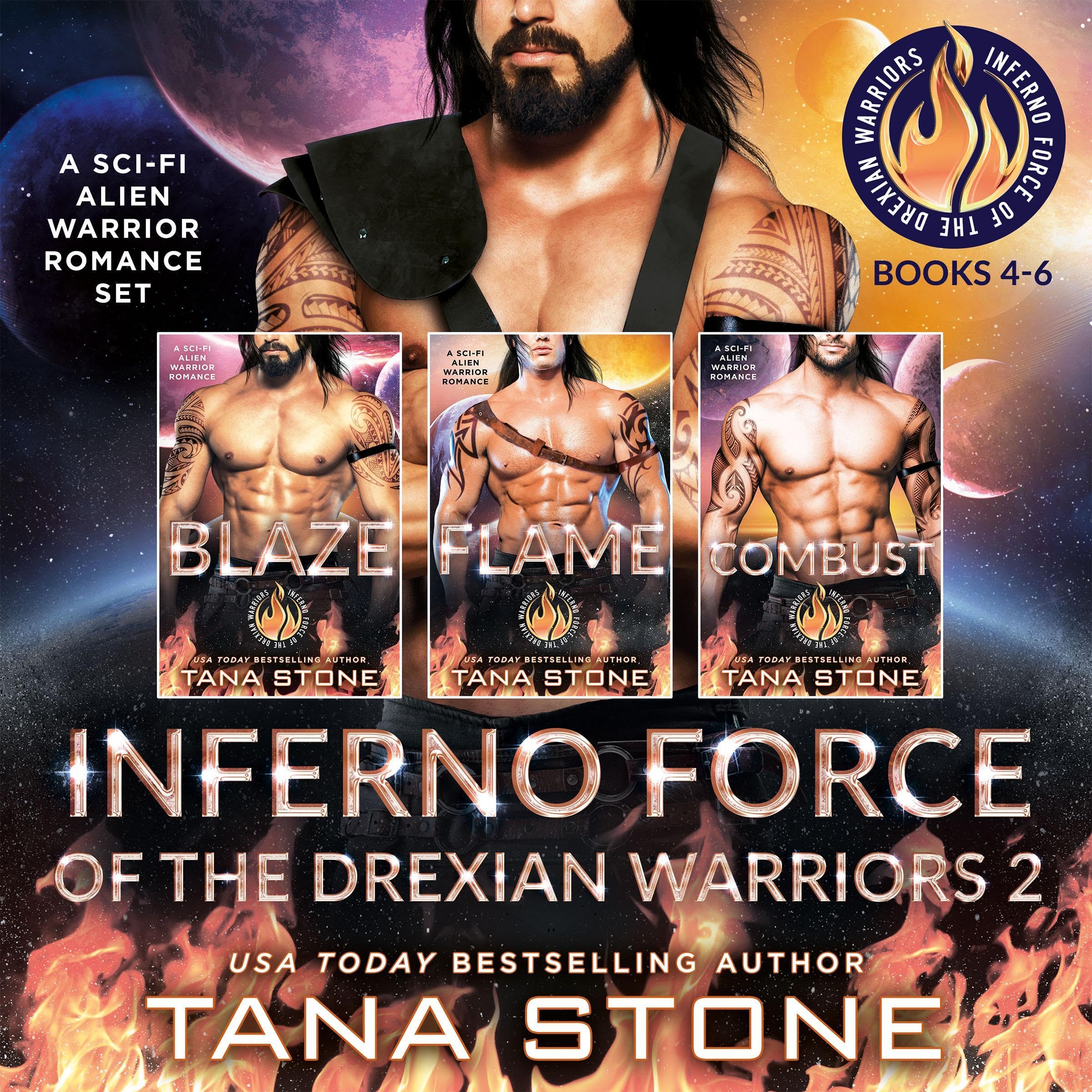 Cover art for Inferno Force of the Drexian Warriors Collection 2, Books 4-6