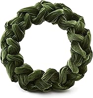 Handmade Olive Green Velvet Wreath, Available in 2 Sizes, Wall Decor, Front Door Wreath, Spring Wreath, Summer Door...