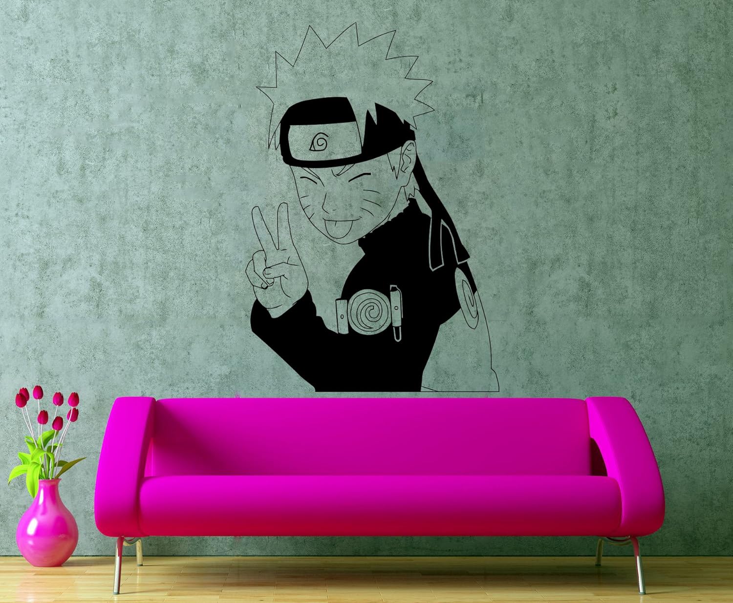 Uzumaki Wall Sticker Anime Vinyl Decal Nursery Wall Decor Wall Art Decorations (1nao