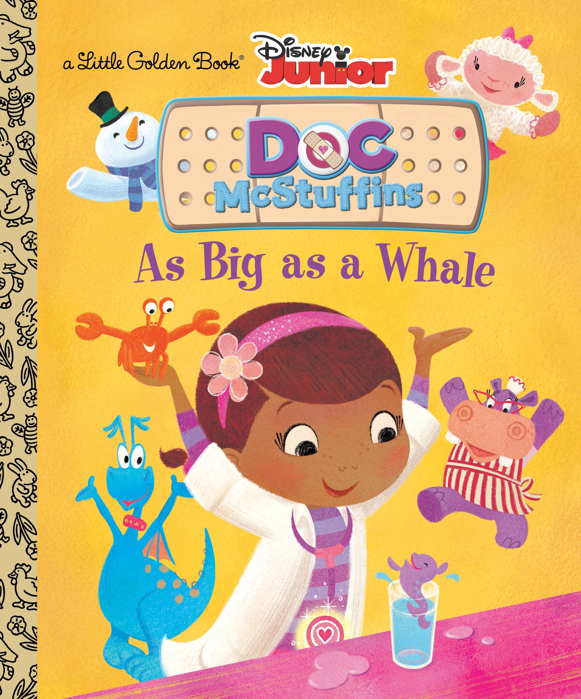As Big as a Whale (Disney Junior: Doc McStuffins) (Little Golden Book)