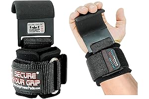 Enhanced Grip, Supreme Comfort: Premium Wrist Straps with Hooks for Unparalleled Lifting