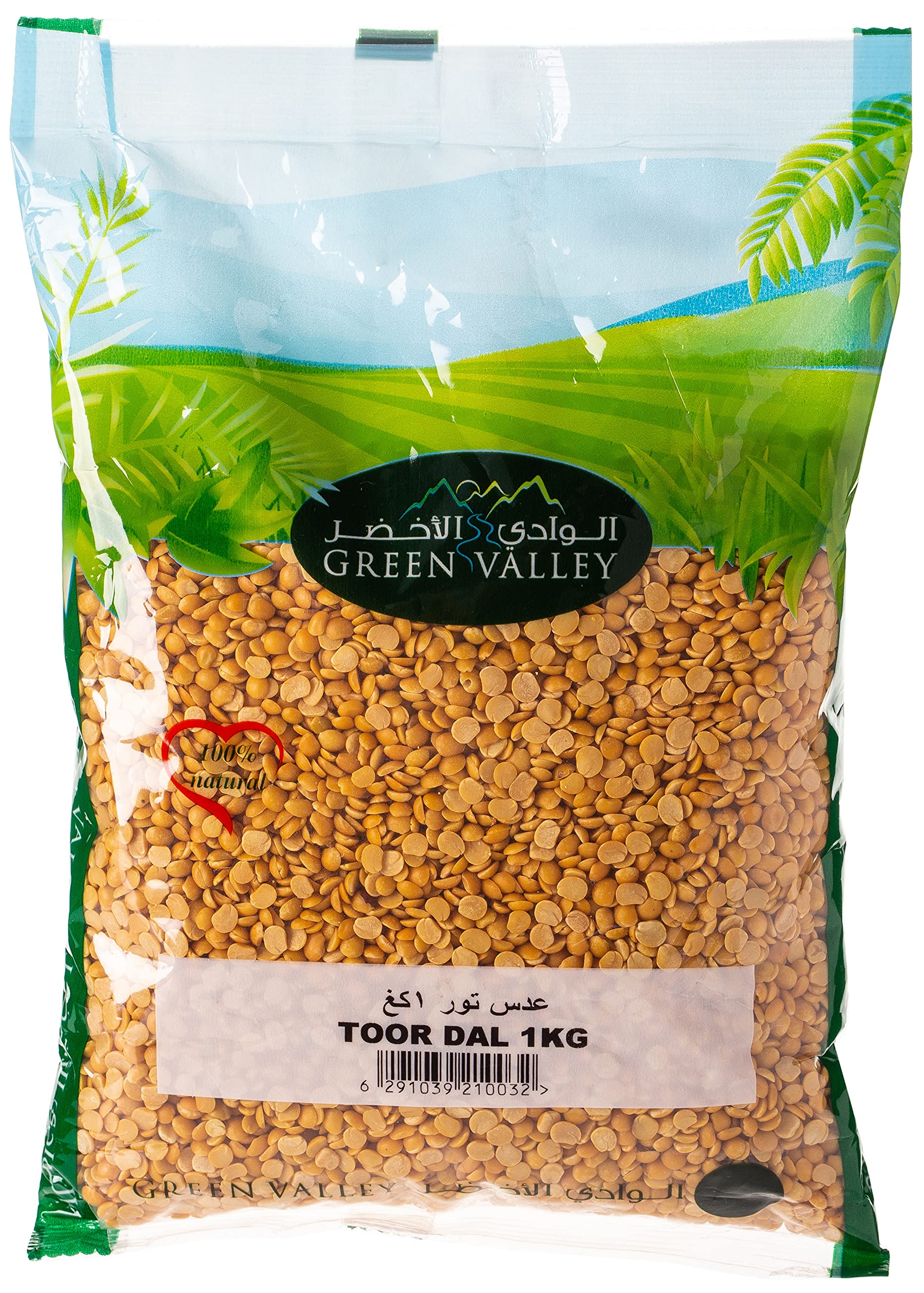 Green Valley Toor Dal - 1 kg