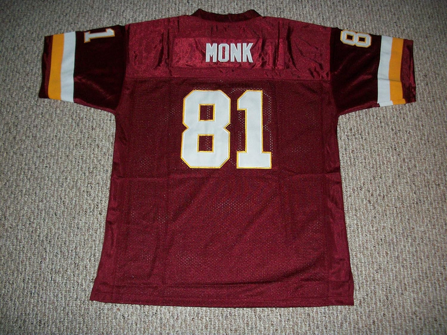Art Monk Jersey #81 Custom Stitched Burgundy Football Various Sizes New No Brand/Logos Sizes S-3XL