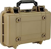 Vista 7 de Bushnell Estuche rígido compacto impermeable de 11.6 pulgadas para pistolas, a prueba de golpes y listo para TSA (bronceado), BN00010-GUN