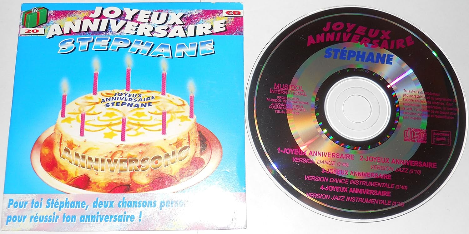 Stephane Joyeux Anniversaire Amazon Com Music