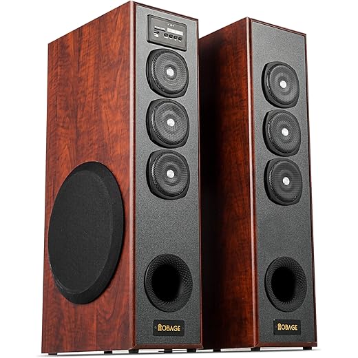 Obage DT-2605 100 Watt Home Theatre Tower Speaker with Optical in, Bluetooth 5.0 with 6 Months Onsite Service