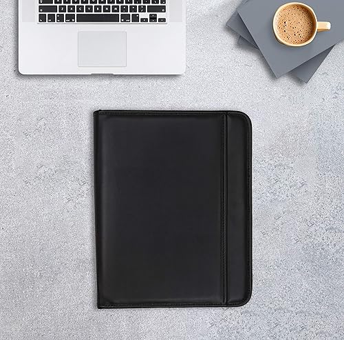 Vista 21 de Samsill Professional Padfolio - Currículum/cartera comercial, almacenamiento de documentos, tarjeta comercial y anotador de bolsillo