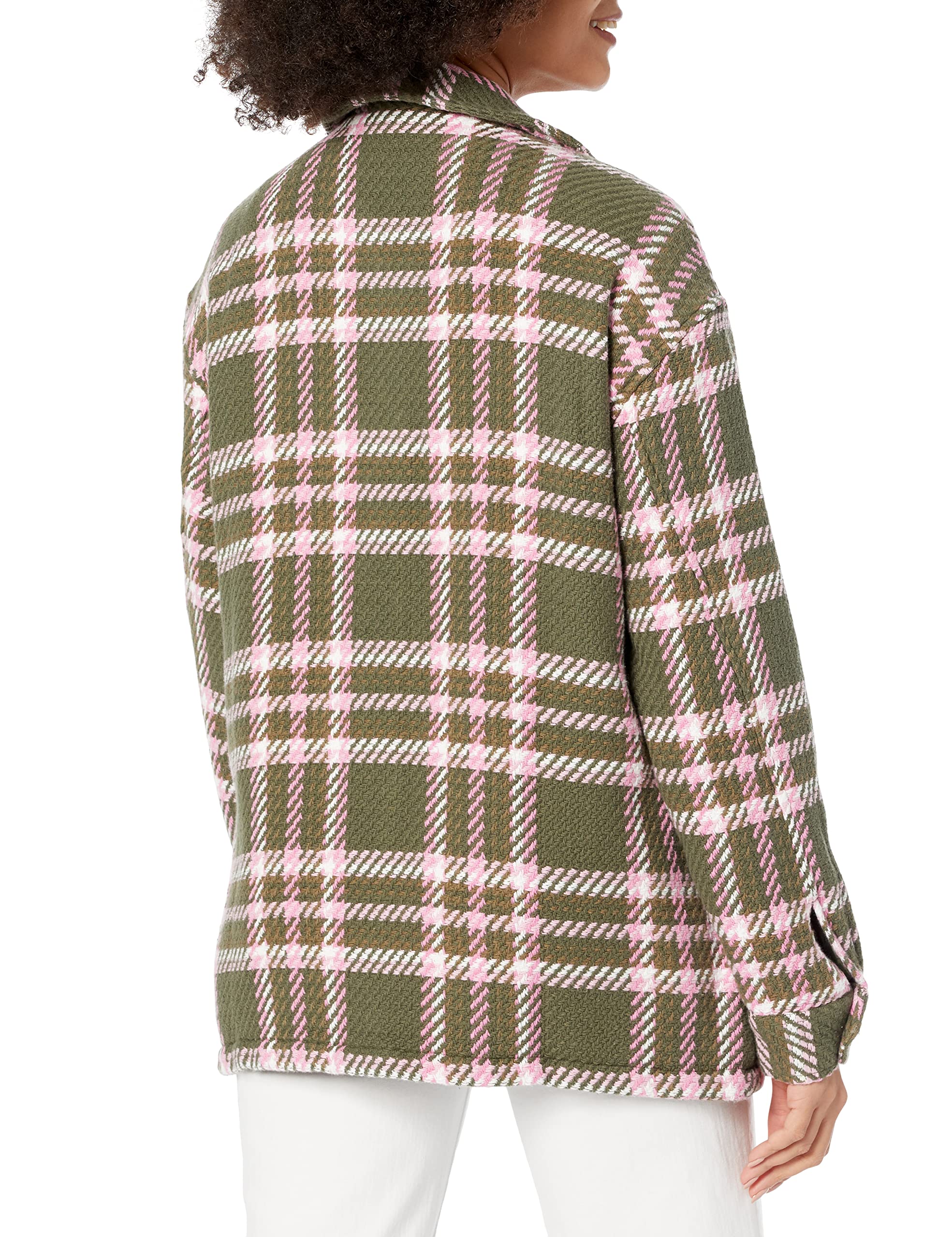Amazon.com: Outerknown Cloud Weave Shirt Jacket Faded Olive Halo
