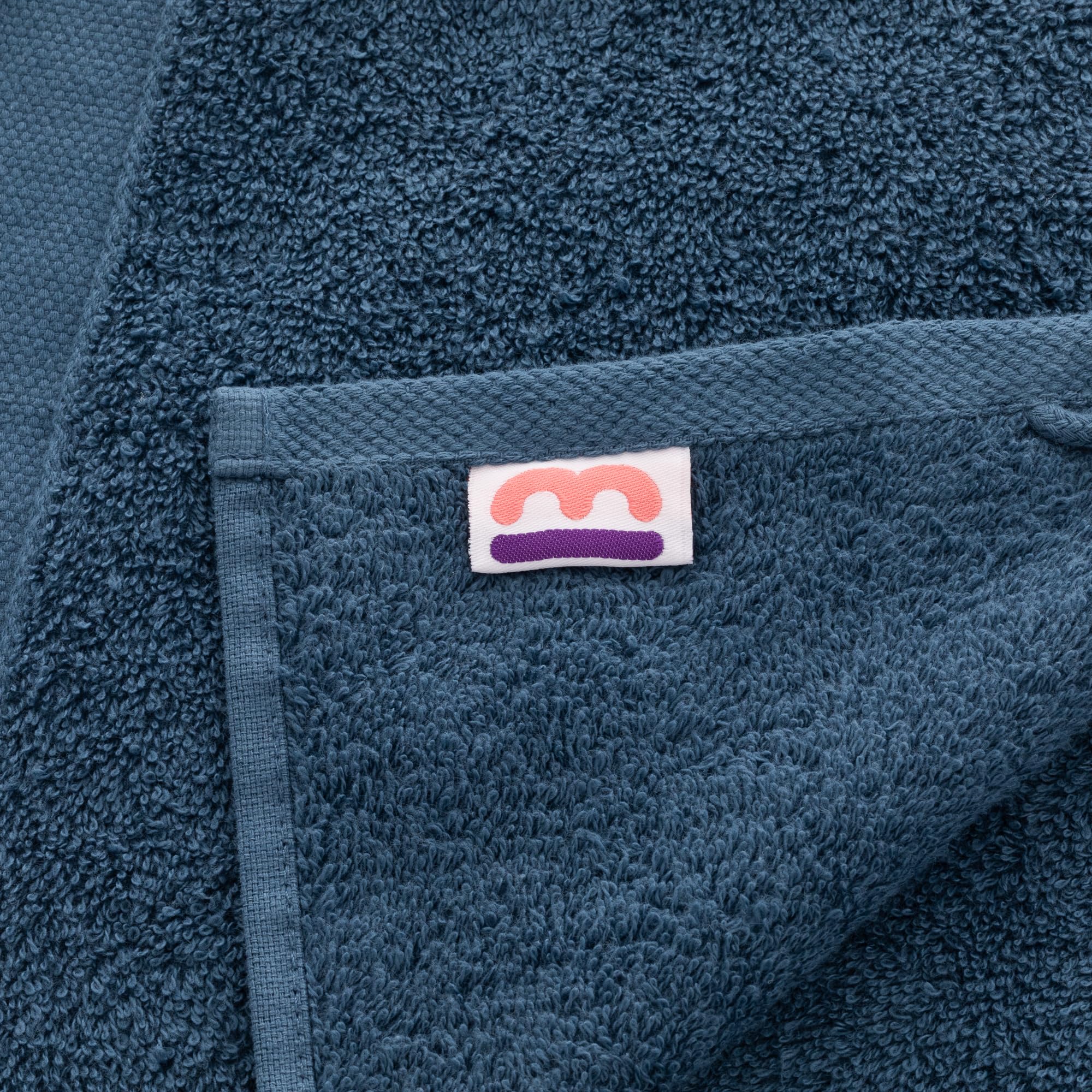 Todocama - Juego de 8 Toallas de Baño 100% Algodón (550 gsm) Extra Suaves, Alta Absorción y Secado Rápido, 2 Toallas de Baño, 2 de Mano y 4 de Cara (Azul Marino)