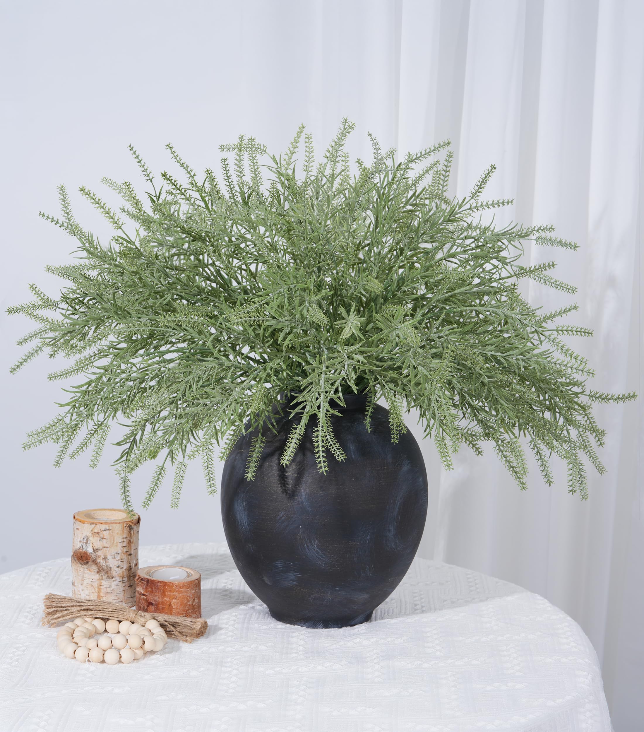 HyeFlora Artificial 10PCS Greenery Stems