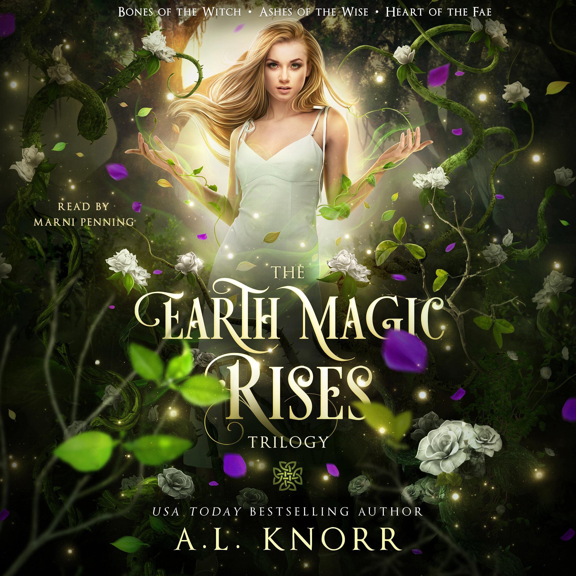 Cover art for The Earth Magic Rises Trilogy
