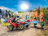 PLAYMOBIL | Action Heroes | Quad dei pompieri | Autopompa | Giocattoli per bambini dai 4 anni in su | 71825 - 4