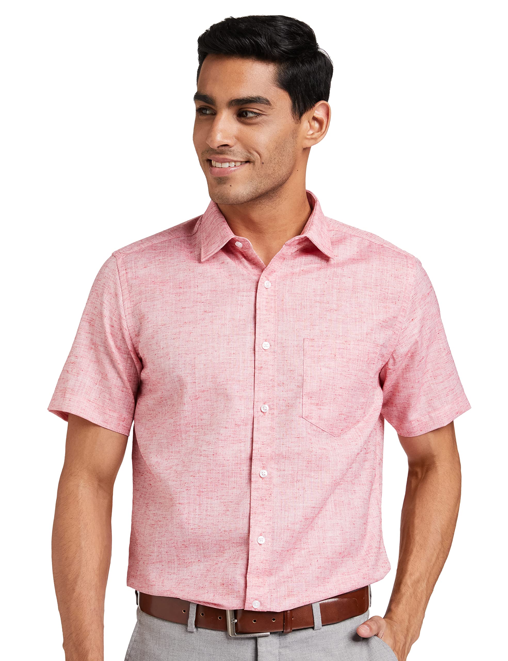 DiverseMen's Solid Formal Shirt