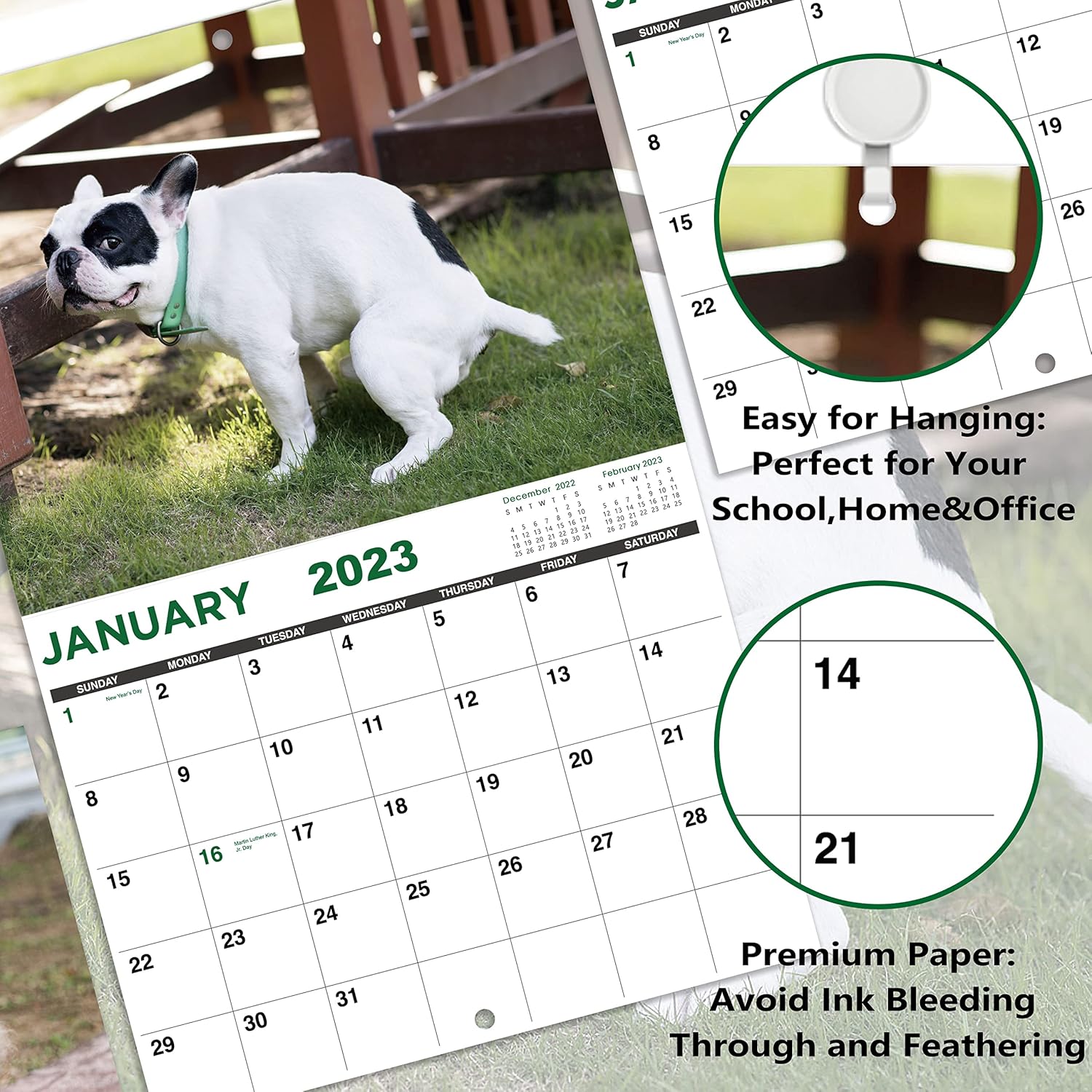 2023 Funny Calendar Buy 2022-2023 Calendar - Pooping Dogs Wall Calendar 2022-2023 From July  2022- Dec 2023, Funny Dog Calendar Gag Gifts,11 X 17 (Open), 11 X  8.5(Closed), Perfect 2022-2023 Calendar For White Elephant Gifts Funny  Online In Canada. B08D8Tnw9X