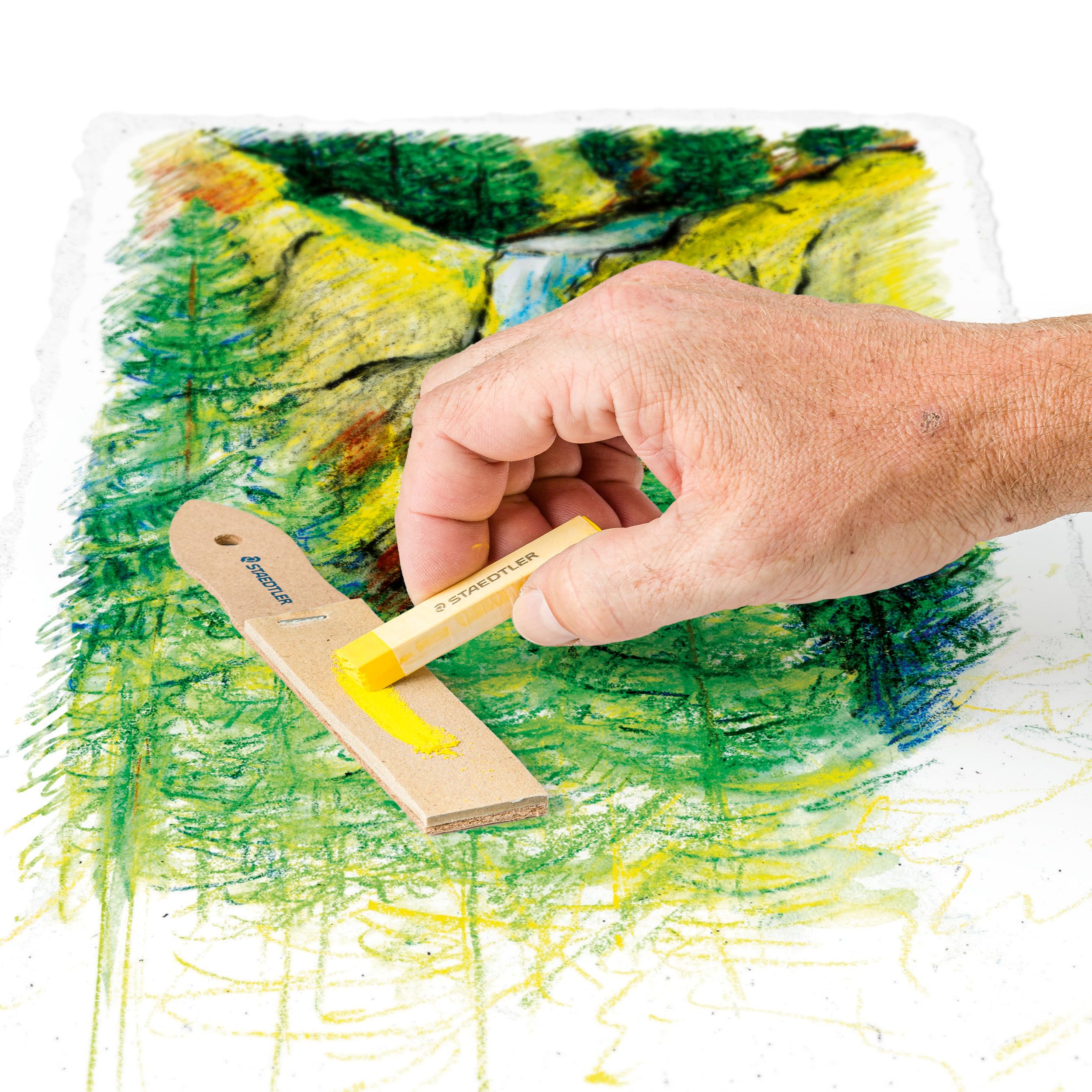 Staedtler Sandpaper Lead Pointer Pack of 12 Sheets 2