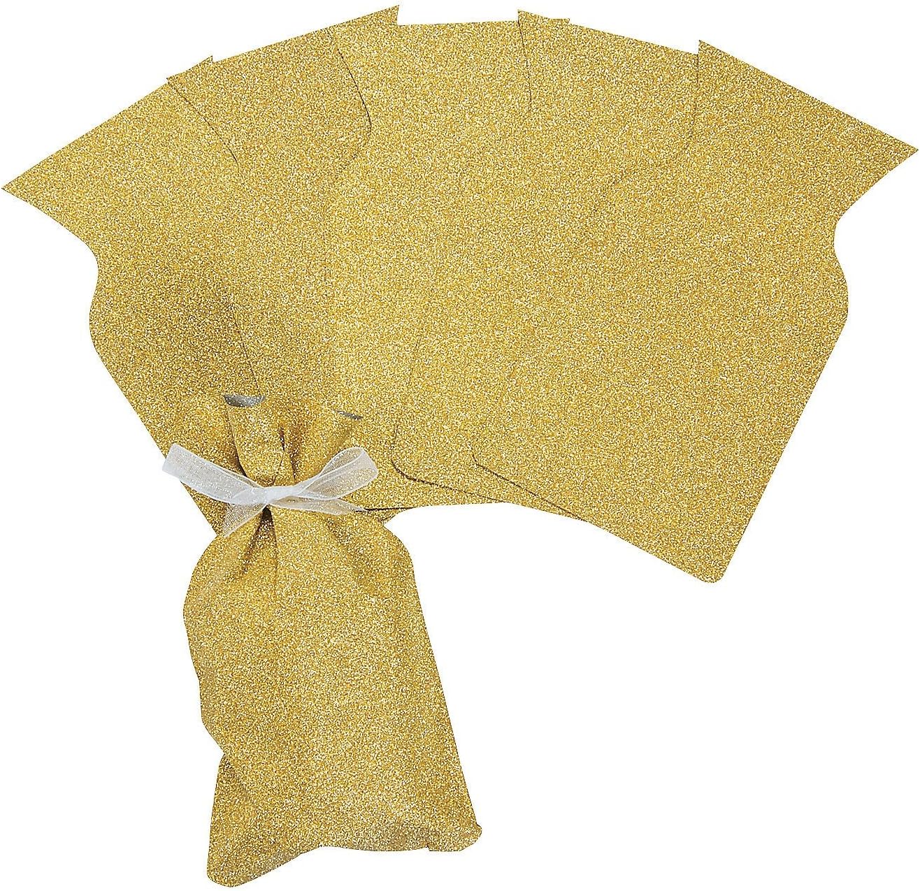 Mini Gold Glitter Bags Health & Household