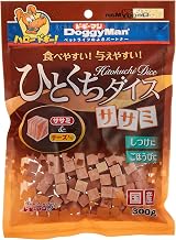 DoggyMan Dog Treats, Bite-Sized Dice, Chicken-Flavored Chicken Breast, 300g