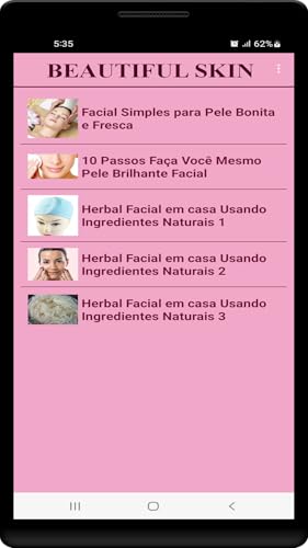 Facial para pele fresca