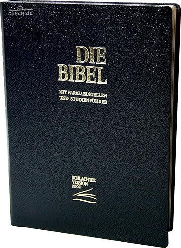 Schlachter 2000 - Standardausgabe (Rindsleder-Ausgabe [flexibler Einband] - Goldschnitt - schwarz)