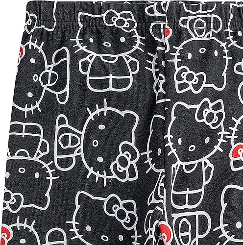 Miniatura 7 de Hello Kitty Conjunto de sudadera de manga larga y pantalones de leggings para niñas pequeñas, pequeñas y grandes