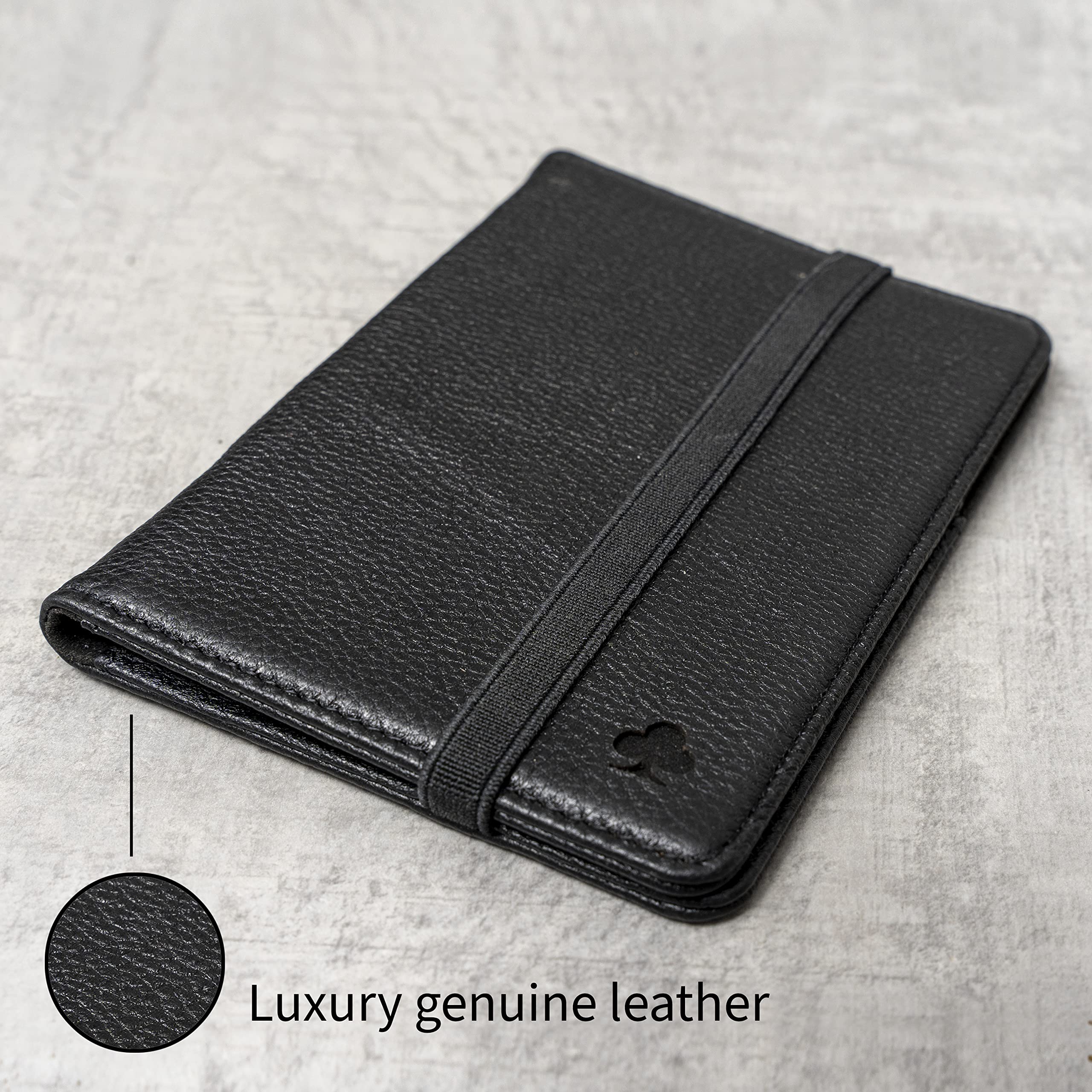 Porter Riley Passport Holder Range (Nero assoluto, Passaporto)