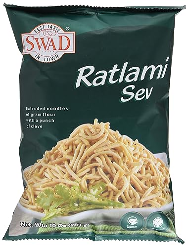 Great Bazaar Swad Sev Ratlami Snacks, 10 onzas