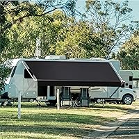 Vista 8 de Suncode - Toldo de repuesto para autocaravana, universal e impermeable, para exteriores, para cámper o casa rodante, vinilo prémium, 15 pies