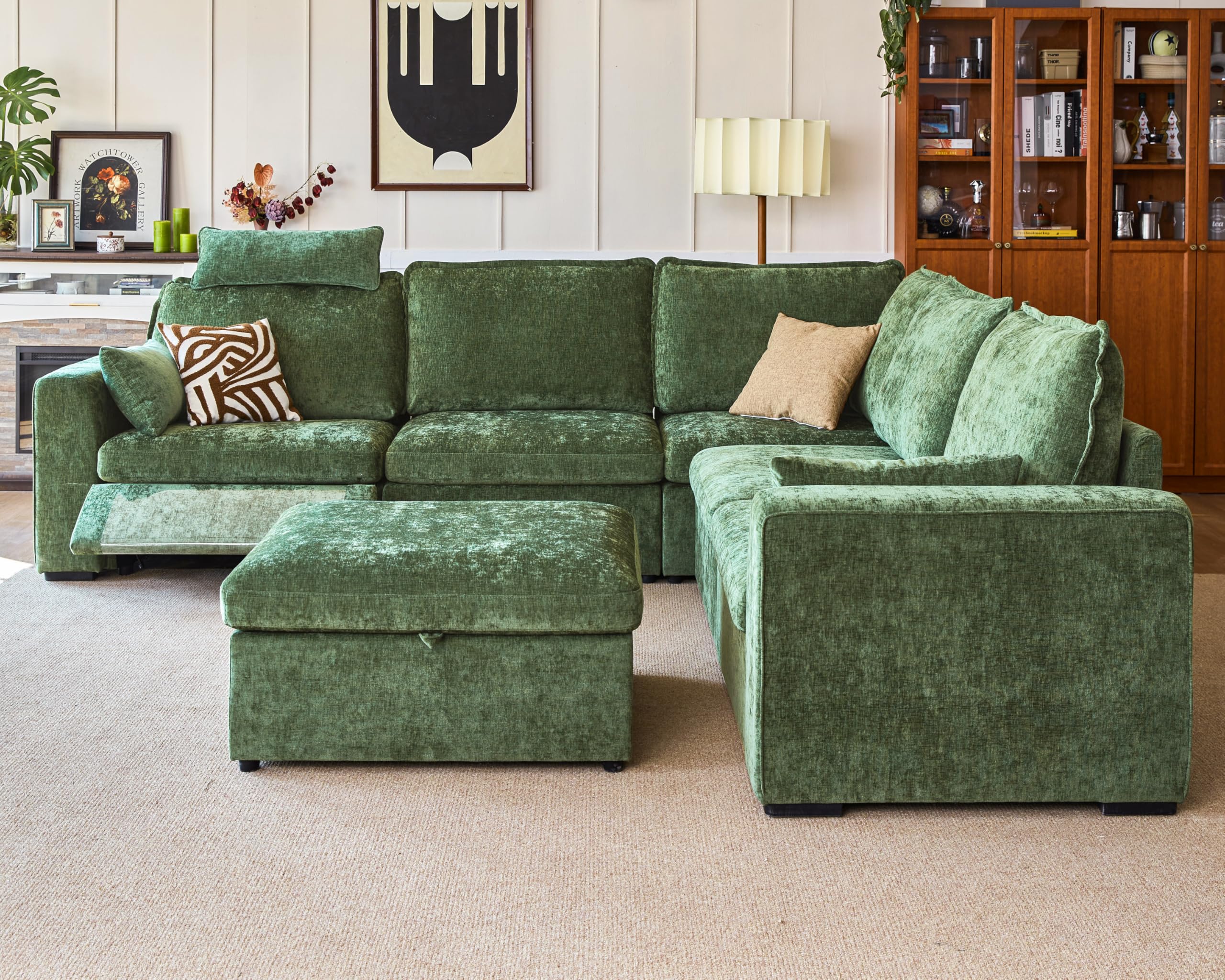 Bedeep Oversized Power Recliner 6-Seater