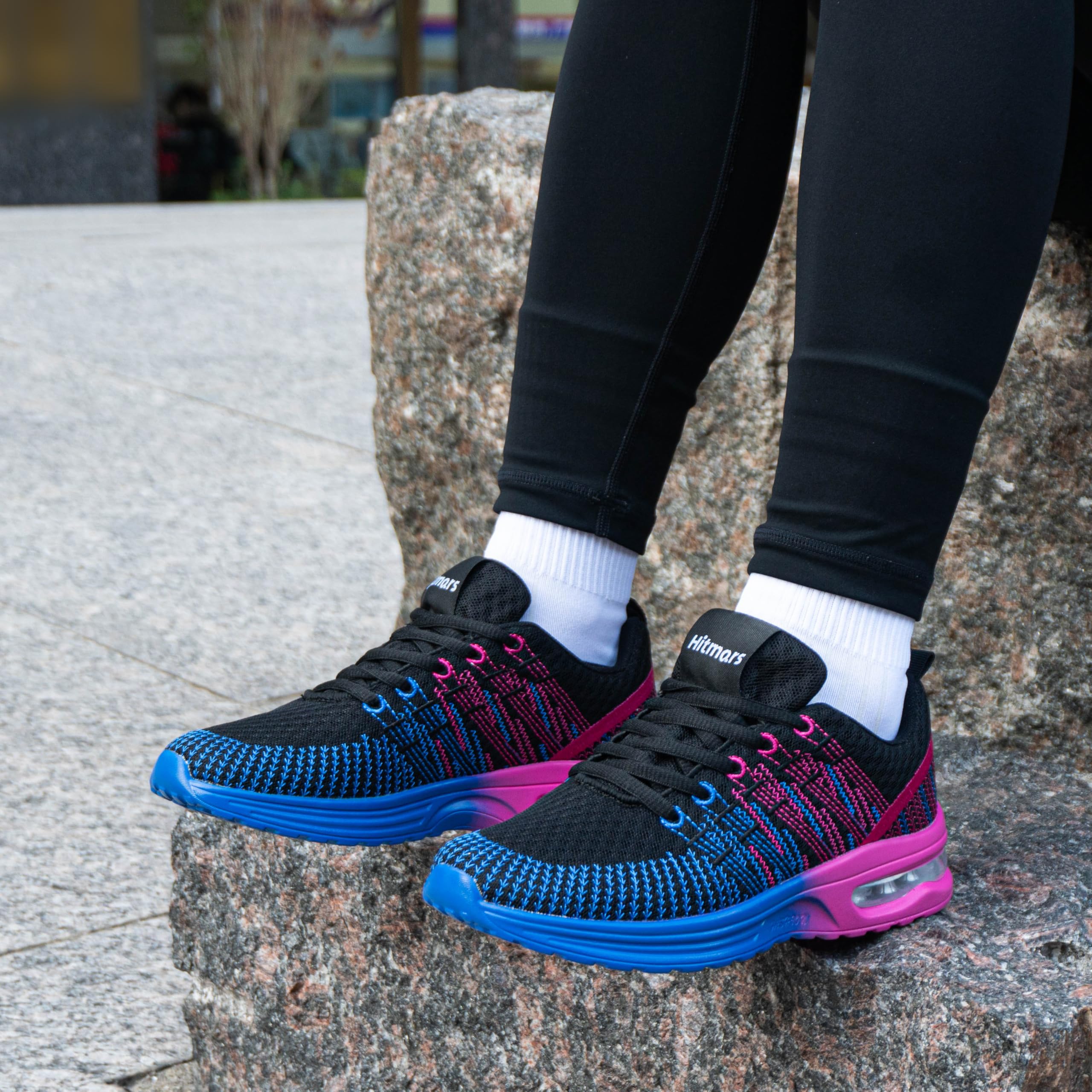 Hitmars Scarpe da Running Corsa Donna Respirabile Leggero Scarpe da Ginnastica Sportive Basse Interior Casual all'Aperto Fitness Running Sneakers 36-42 EU