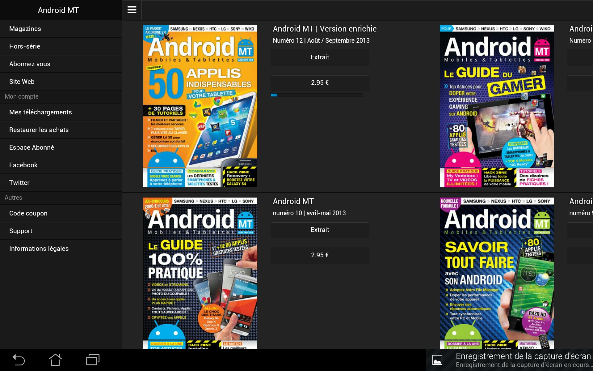 Android-MT Magazine - Application sur Amazon Appstore