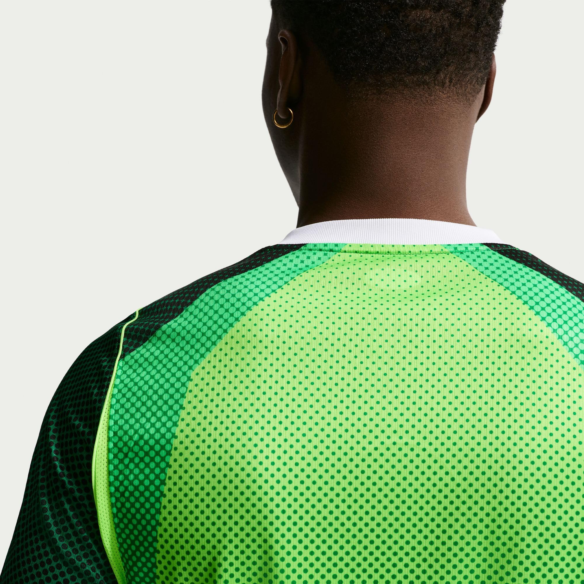 Nike Nigeria National Team Dri-Fit Stadium Home T-Shirt Uomo (Pacco da 1)