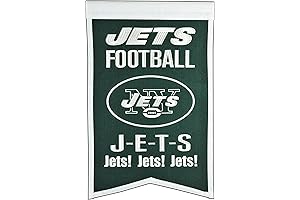 New York Jets Run-Through Banner for Football