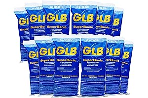 GLB Calcium Hypochlorite Pool Shock 1-Pound, 12-Pack