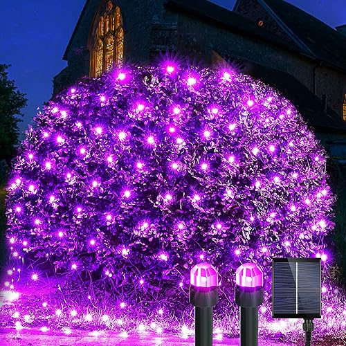 Miniatura 28 de WBao - Luces de Navidad al aire libre de 200 LED F8 con bombillas grandes, 8.4 pies x 5.2 pies, luces de arbustos de Navidad con 8 modos, Varios