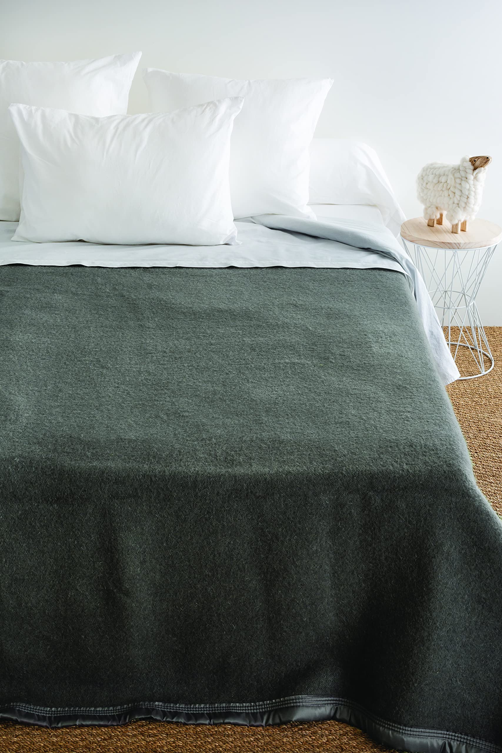 Toison d'Or Volta Blanket, Steel, 220 cm x 240 cm