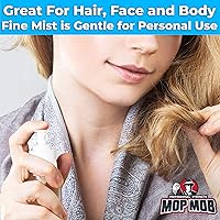 Vista 6 de A prueba de fugas, sin BPA, 8 pulgadas, cabezales de pulverización de niebla fina, paquete de 5. Mister de 28/400 hilos, perfecto para alcohol