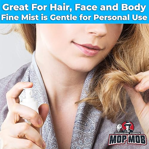 Miniatura 6 de A prueba de fugas, sin BPA, 8 pulgadas, cabezales de pulverización de niebla fina, paquete de 5. Mister de 28400 hilos, perfecto para alcohol