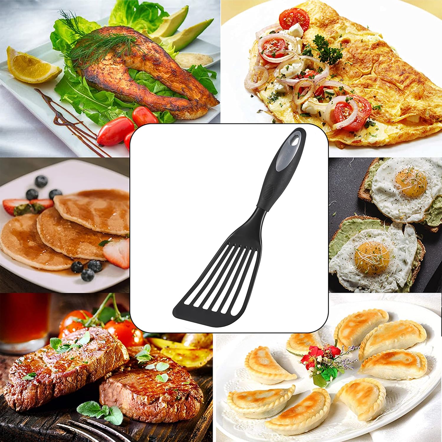 KSENDALO Nonstick Slotted Fish Spatula with Australia Ubuy