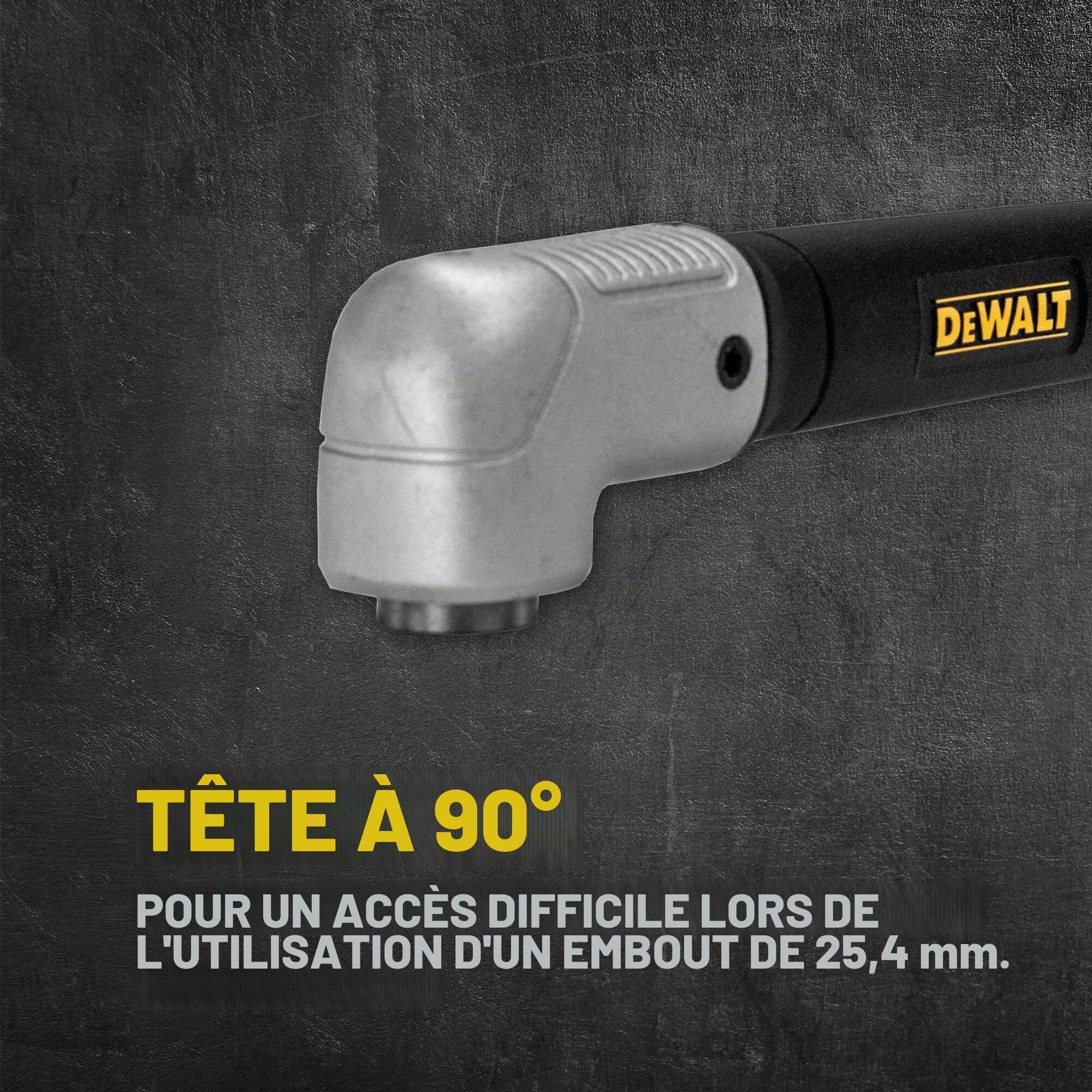 Dewalt DWARA120 Lot d’accessoires à angle droit