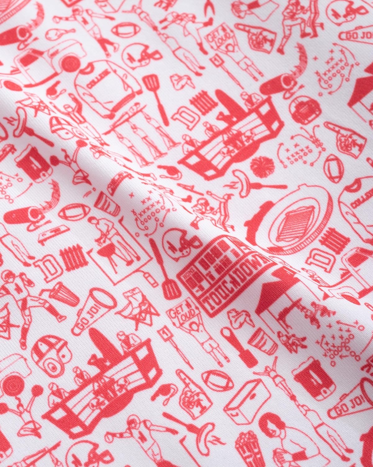 johnnie-O Performance Jersey Jr. Polo - Tailgater 2.0 Print