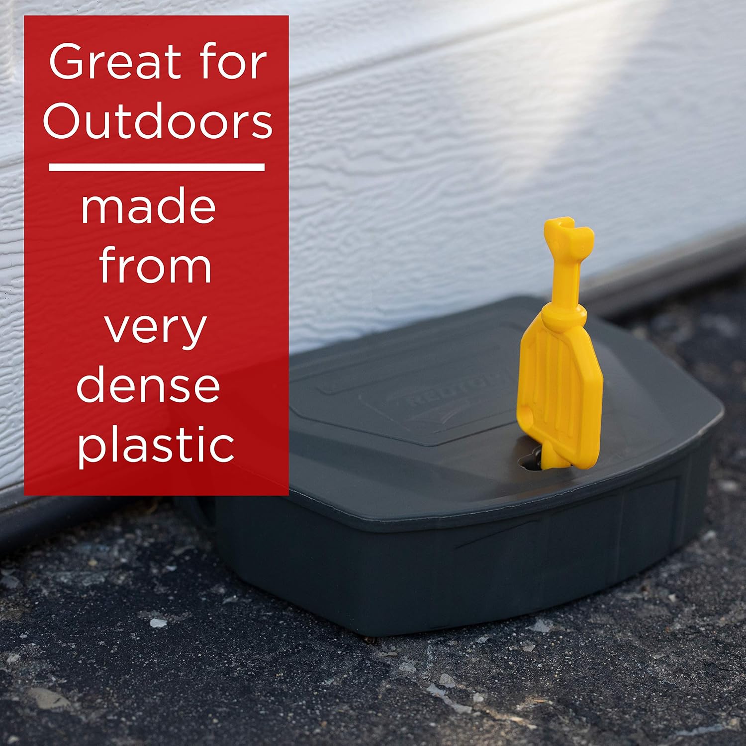 Rodent Mouse Trap Poison Mice Killer Bait Station Box with Key Refillable Indoor Outdoor Pet Safe (8 Pack)