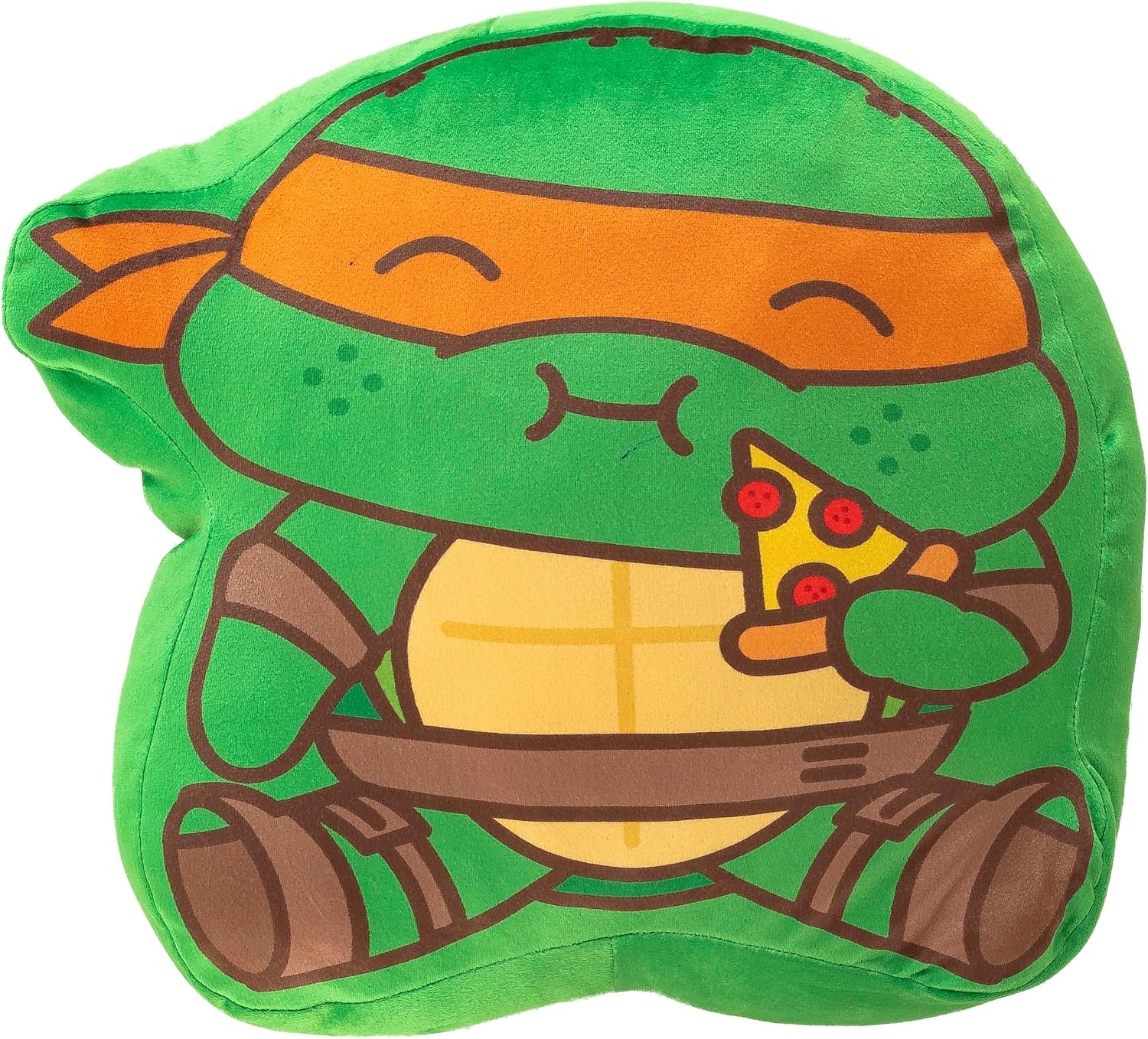 Northwest Teenage Mutant Ninja Turtles Cloud Pillow, 15", Pizza Mikey