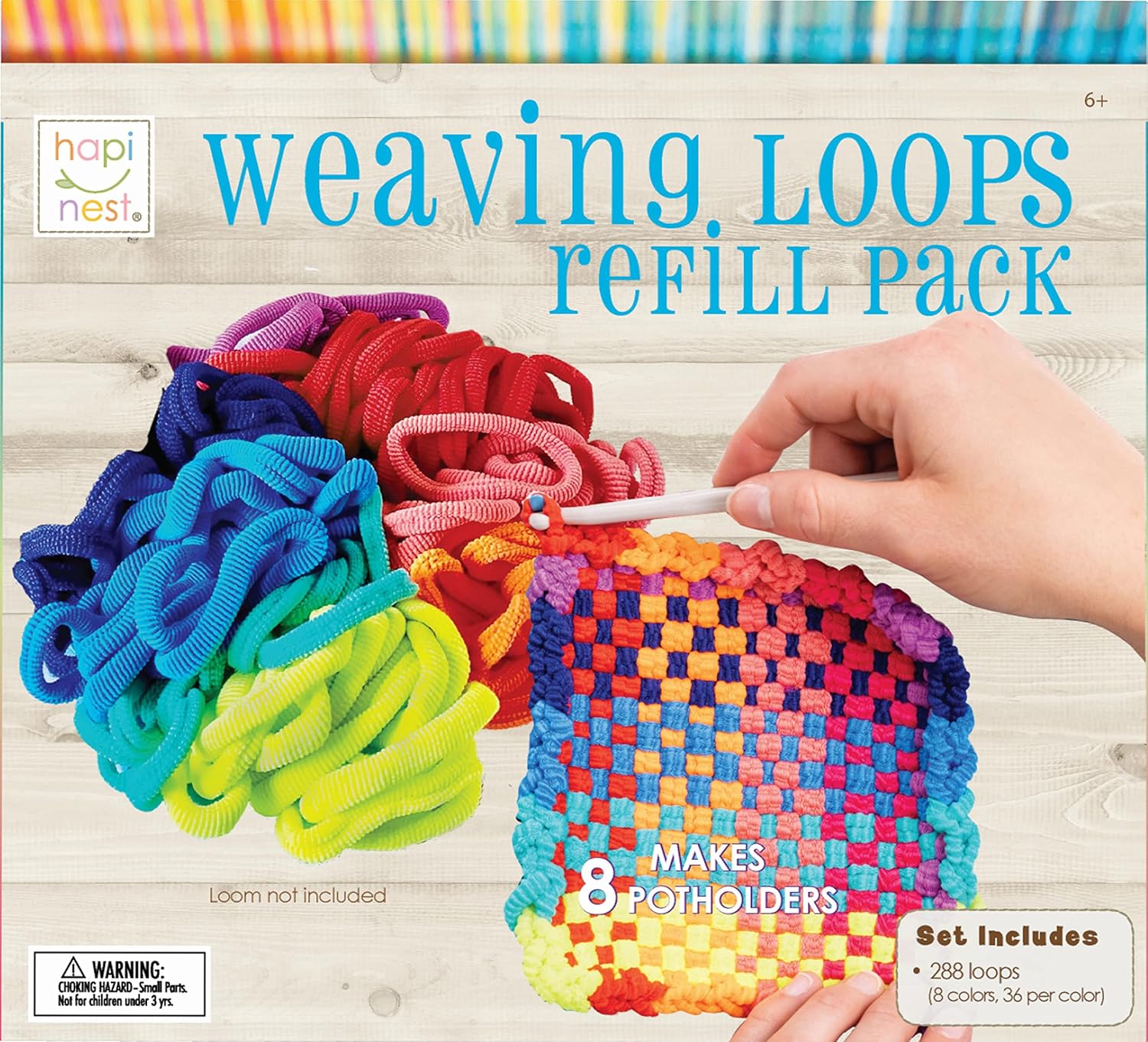 Buy Hapinest Loom Bands Potholder Weaving Refill Pack for Kids Set