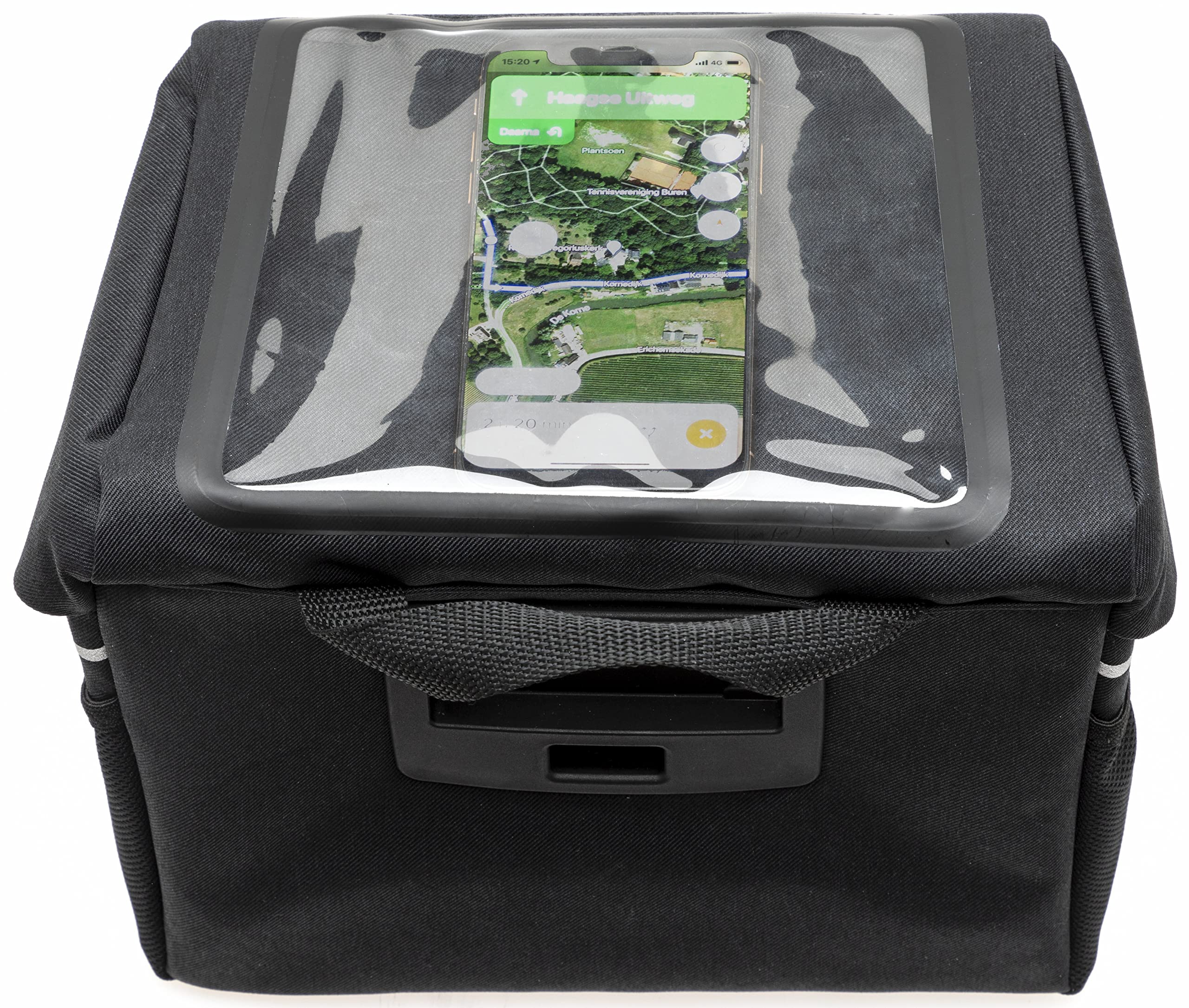 New Looxs Bag Sports Lenkertasche, Black, 25 x 17 x 21 cm Sport & Freizeit