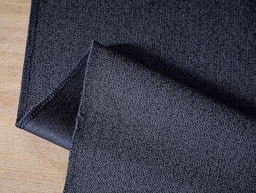 Miniatura 7 de ZeeMart Camino de mesa azul marino de 72 pulgadas de largo estilo rústico de arpillera de lino camino de mesa de comedor tejido bohemio 13 x 72